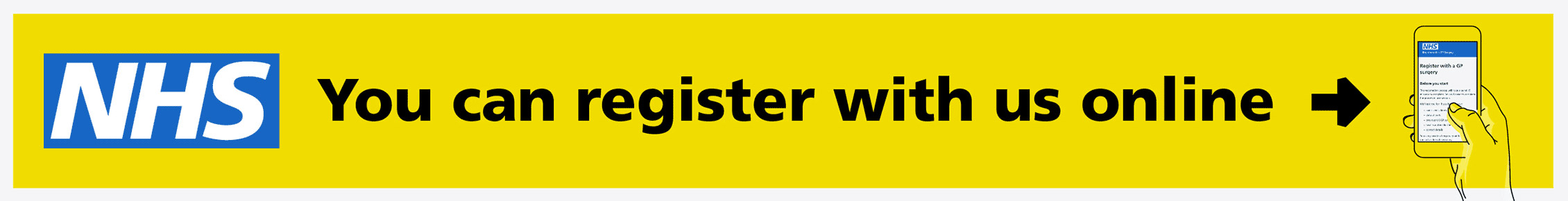 You can register online today
